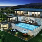 The Elegant Door Marble Floor Design